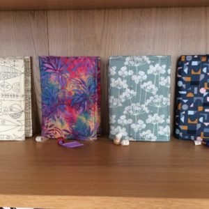 A6 quilted notebooks