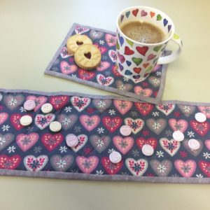 heart mug rugs