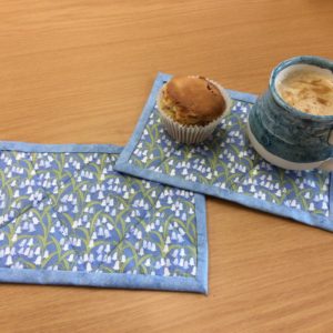 bluebell mug rugs