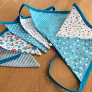 turquoise bunting