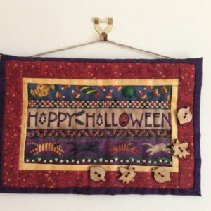 halloween wall hanging