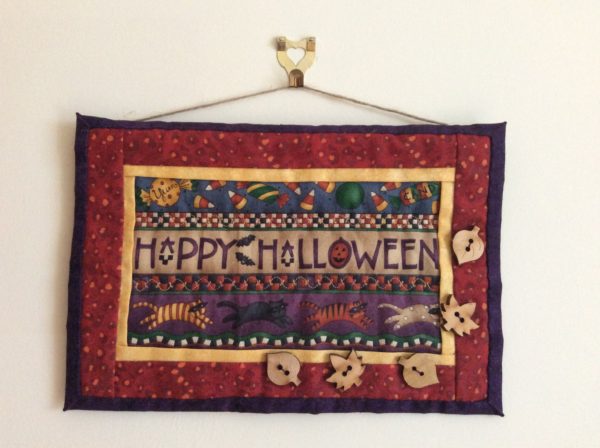 halloween wall hanging