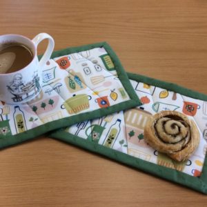 cookery mug rug